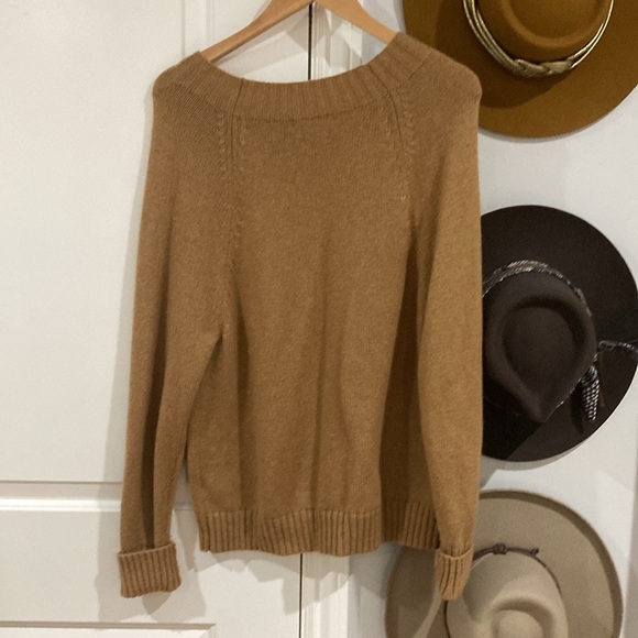 J. Crew Crewneck Sweater with Jeweled Buttons - Picture 4 of 8